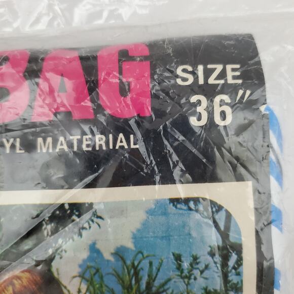 Vtg Charlie The Clown Punch Bag 1977 Inflatable New in Bag Goodwin Brand 36" T - Picture 3 of 9